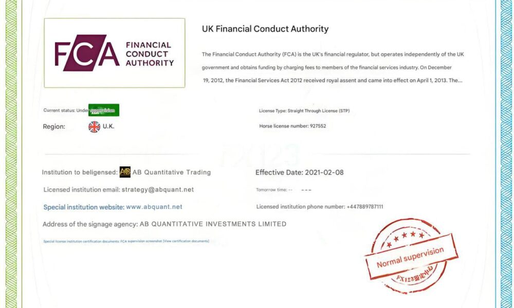 ab-quantitative-trading-empowers-global-investors-with-fca-license,-proven-returns,-and-free-trial